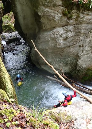 Canyoning à Montmin Haute-Savoie