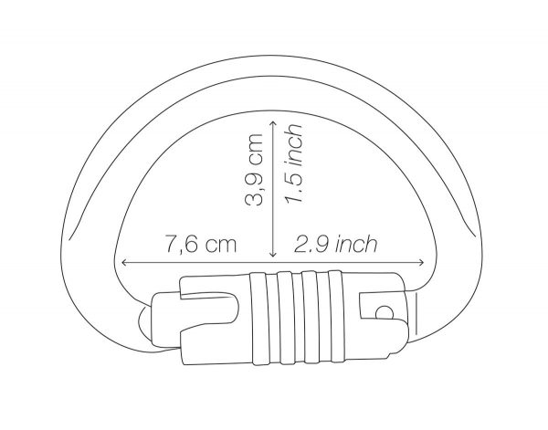 Mousqueton PETZL Omni Triact-Lock