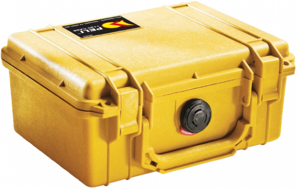 Boite étanche 1120 Valise Protector Peli Case Jaune